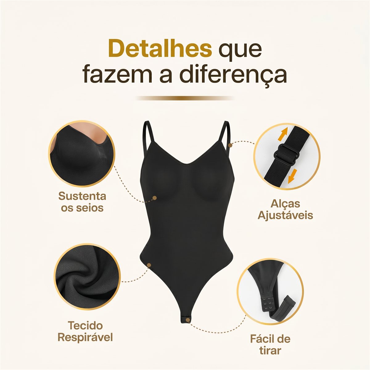 Body Modelador VelvetShape