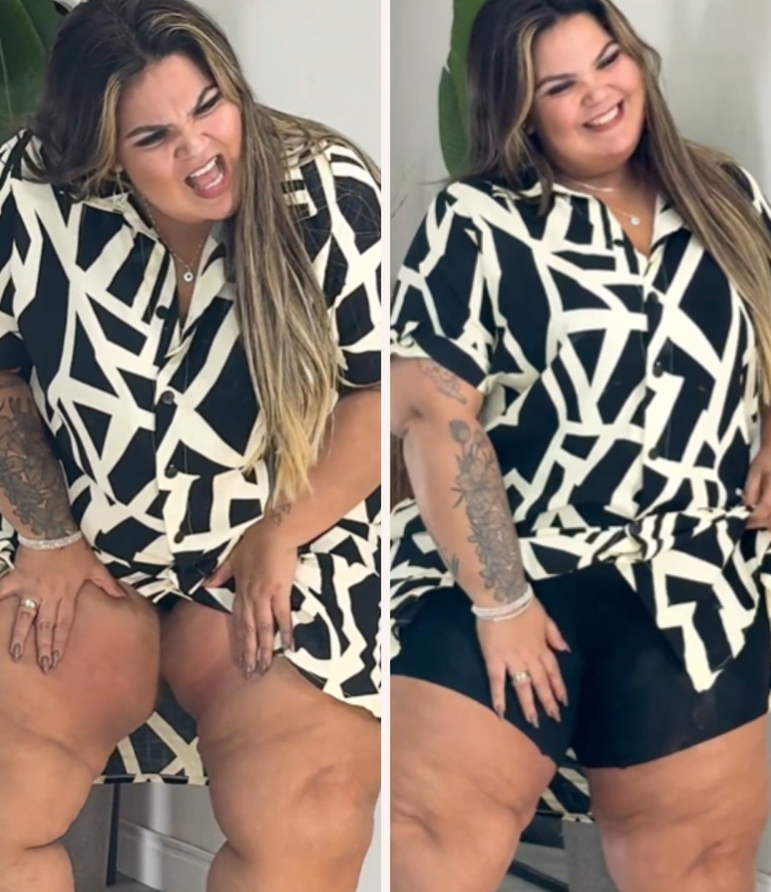 Usando por baixo da roupa