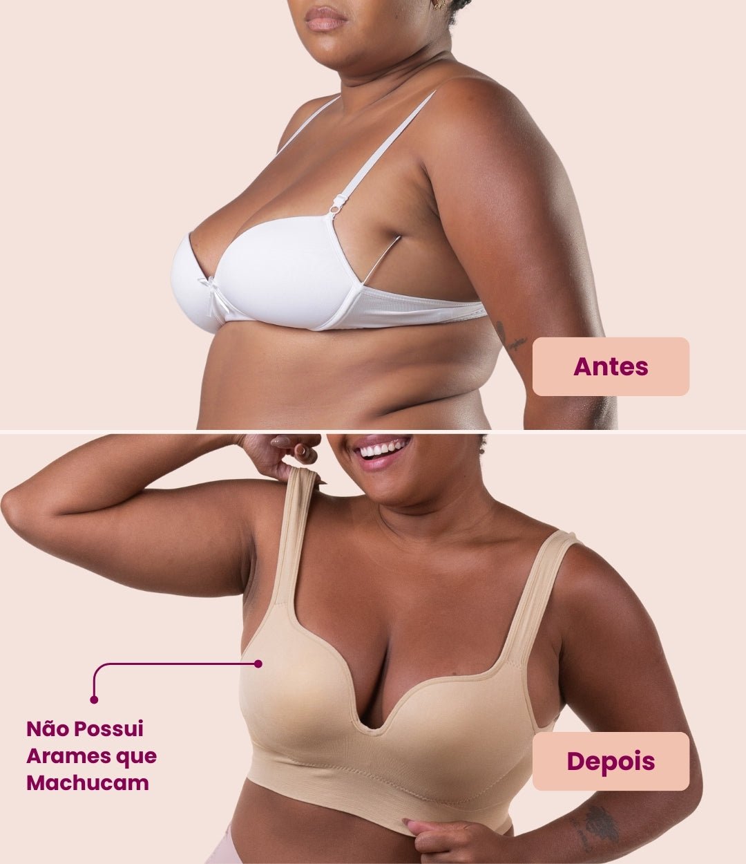Sutiã Efeito Push Up (50% OFF) - Sal & Brisa