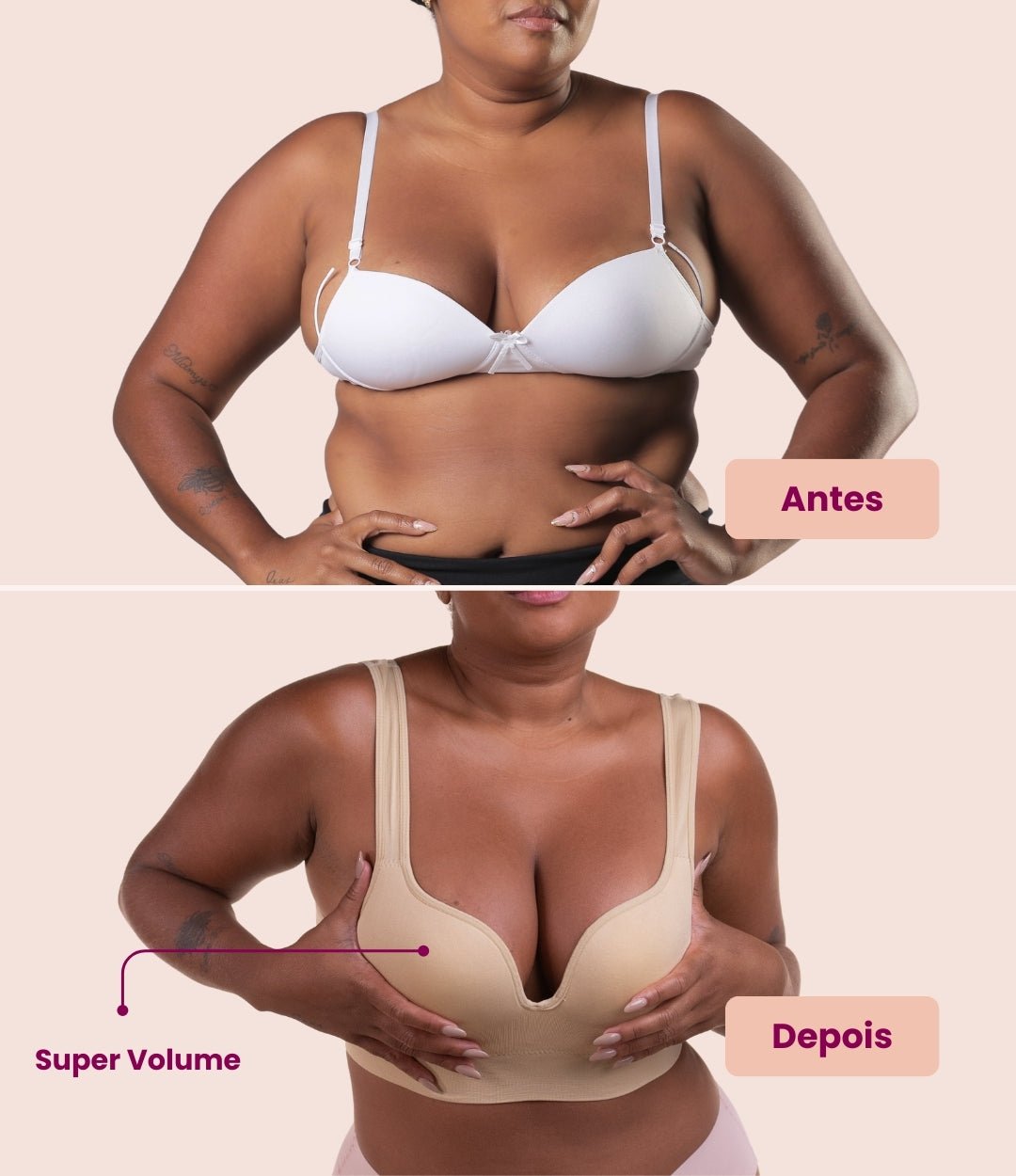 Sutiã Efeito Push Up (50% OFF) - Sal & Brisa